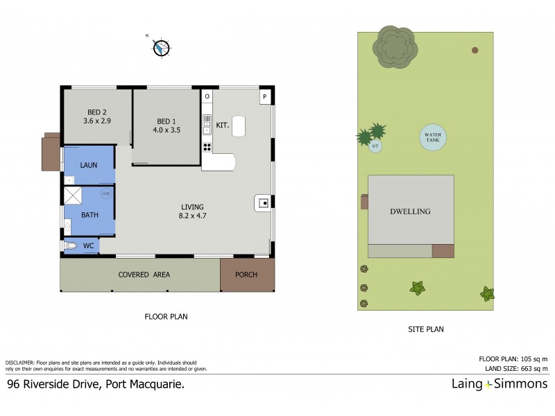 96 Riverside Drive, Port Macquarie NSW 2444 Floorplan