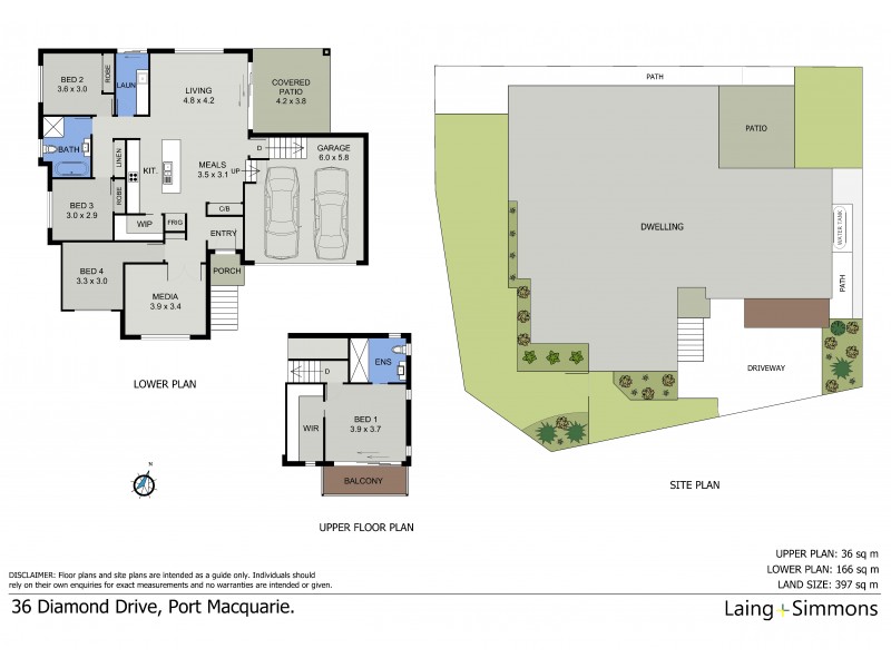36 Diamond Drive, Port Macquarie NSW 2444 Floorplan