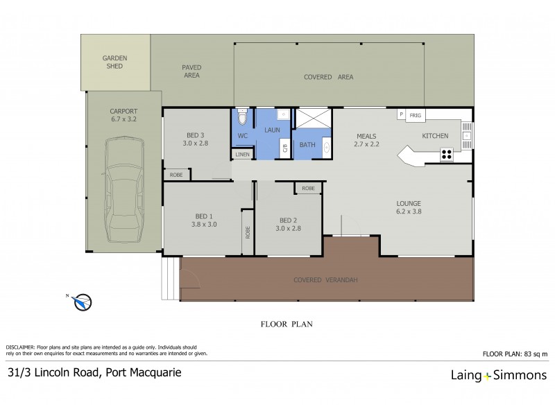 31/3 Lincoln Road, Port Macquarie NSW 2444 Floorplan
