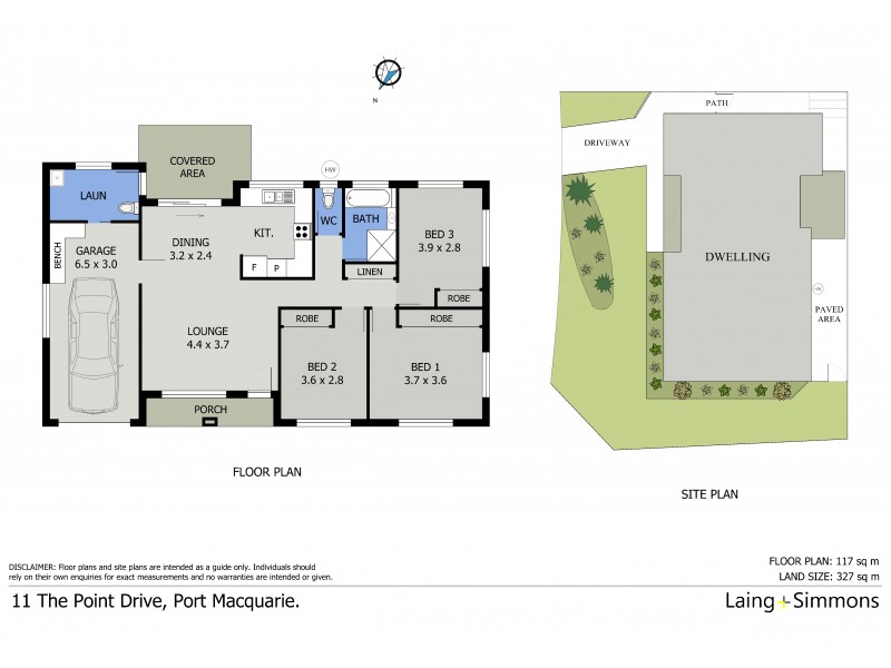 11 The Point Drive, Port Macquarie NSW 2444 Floorplan