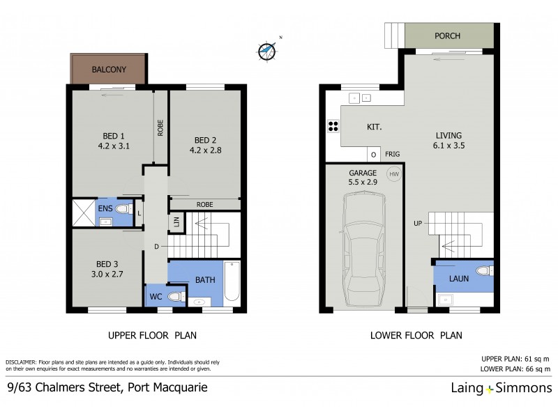 9/63 Chalmers Street, Port Macquarie NSW 2444 Floorplan