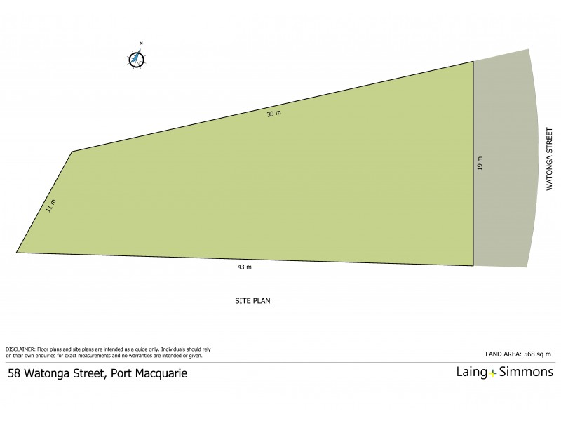 58 Watonga Street, Port Macquarie NSW 2444 Floorplan