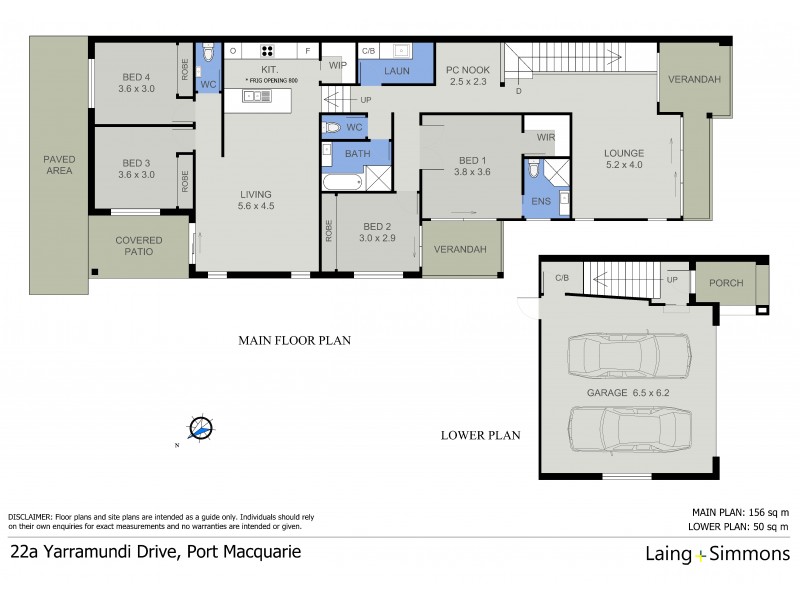 22A Yarramundi Road, Port Macquarie NSW 2444 Floorplan