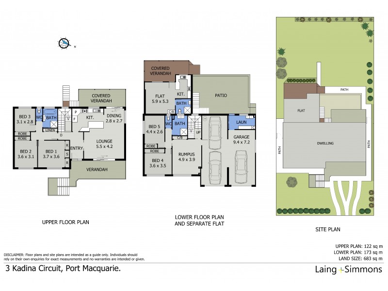 3 Kadina Crescent, Port Macquarie NSW 2444 Floorplan