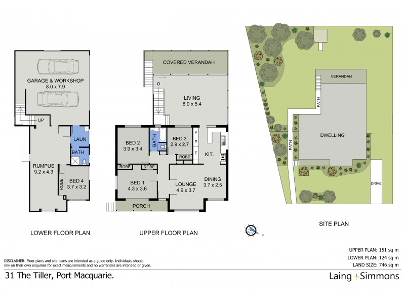 31 The Tiller, Port Macquarie NSW 2444 Floorplan
