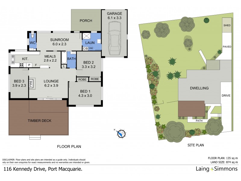 116 Kennedy Drive, Port Macquarie NSW 2444 Floorplan