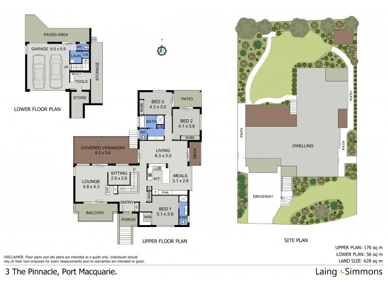 3 The Pinnacle, Port Macquarie NSW 2444 Floorplan