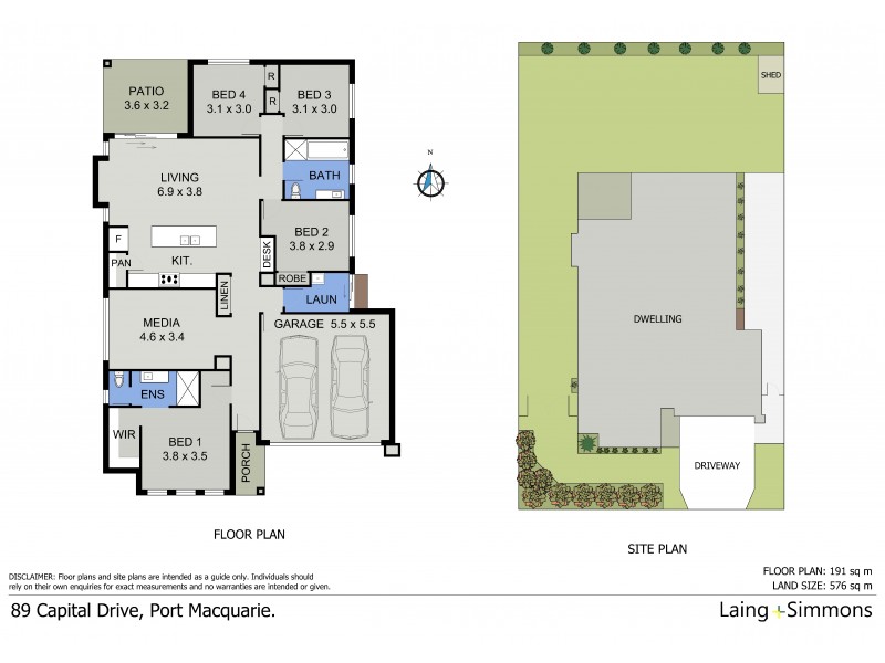 89 Capital Drive, Port Macquarie NSW 2444 Floorplan