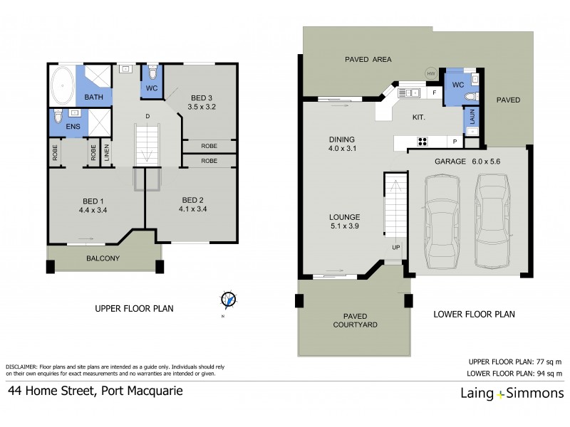44 Home Street, Port Macquarie NSW 2444 Floorplan