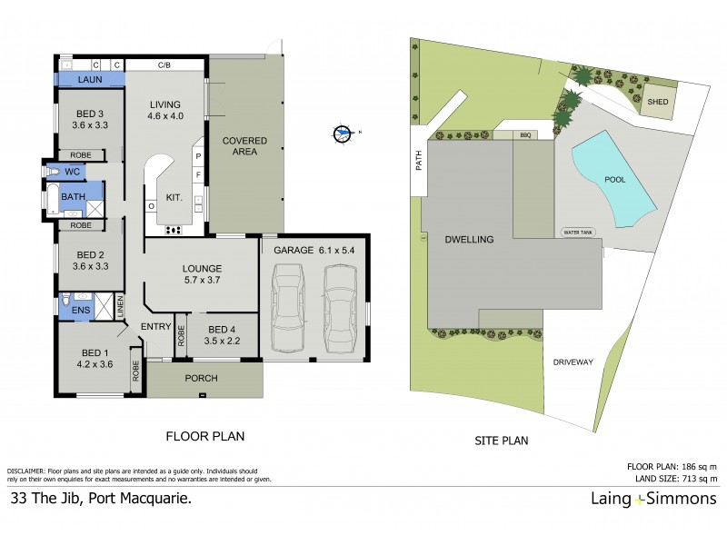 33 The Jib, Port Macquarie NSW 2444 Floorplan