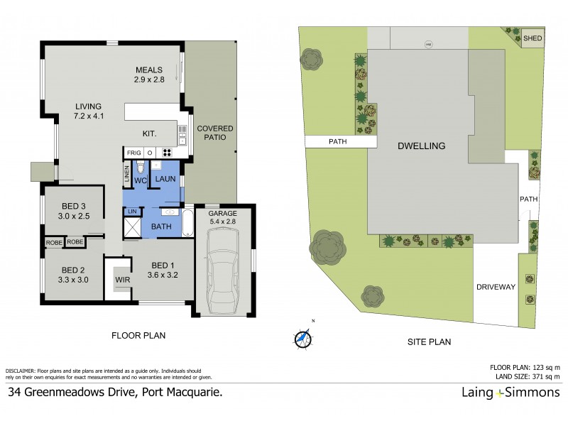 34 Greenmeadows Drive, Port Macquarie NSW 2444 Floorplan