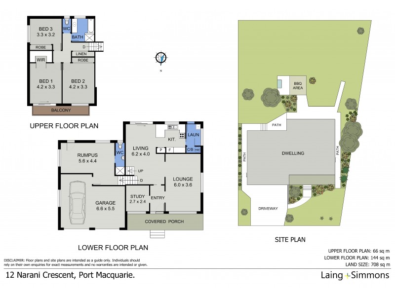 12 Narani Crescent, Port Macquarie NSW 2444 Floorplan