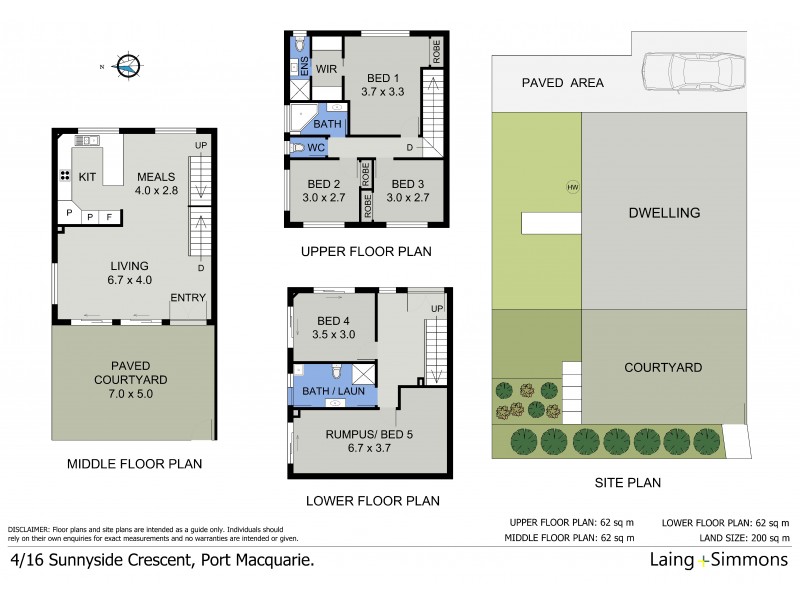 4/16 Sunnyside Crescent, Port Macquarie NSW 2444 Floorplan