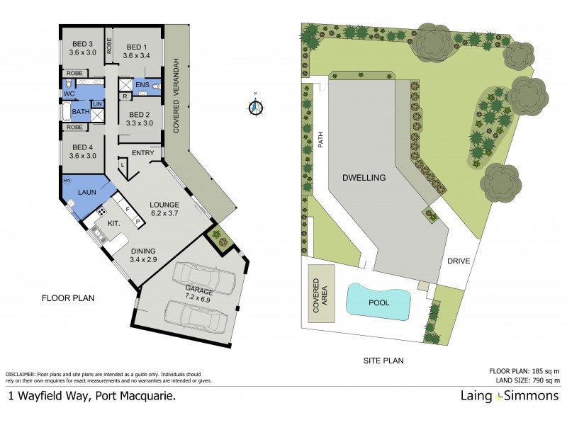 1 Wayfield Way, Port Macquarie NSW 2444 Floorplan