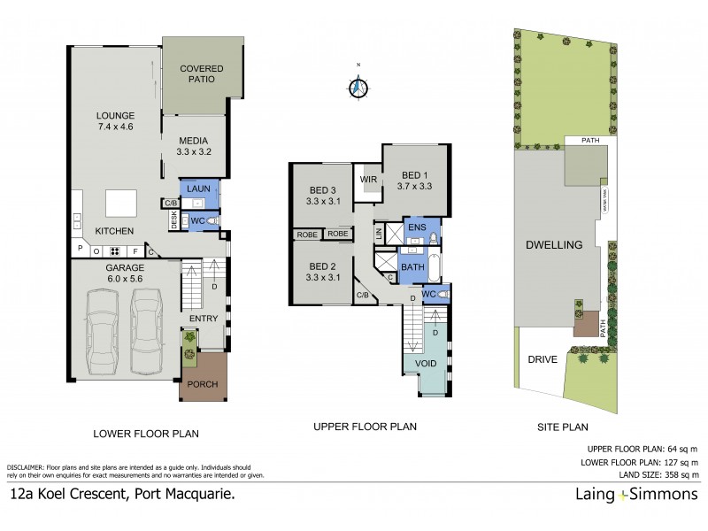 12A Koel Crescent, Port Macquarie NSW 2444 Floorplan