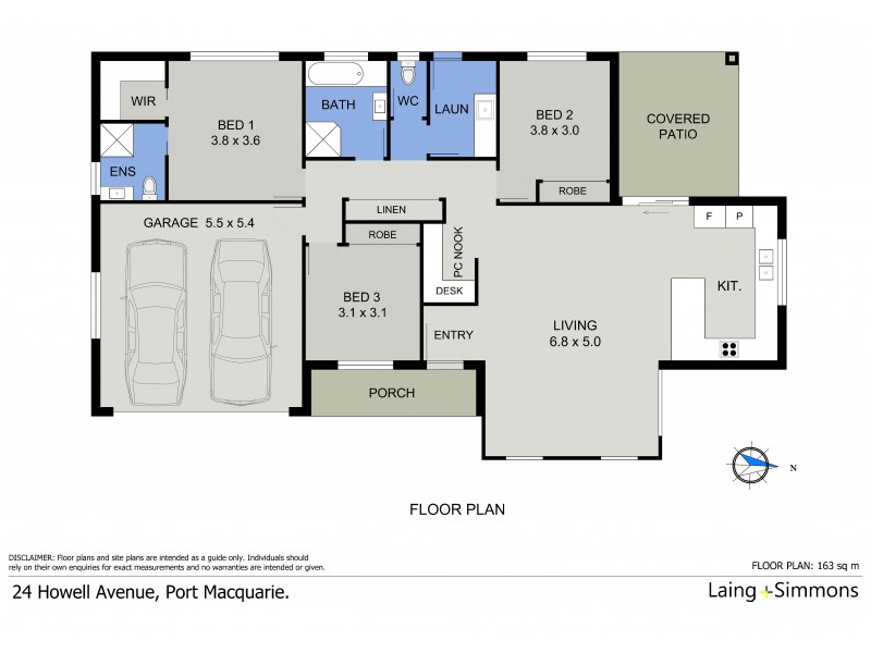 24 Howell Avenue, Port Macquarie NSW 2444 Floorplan
