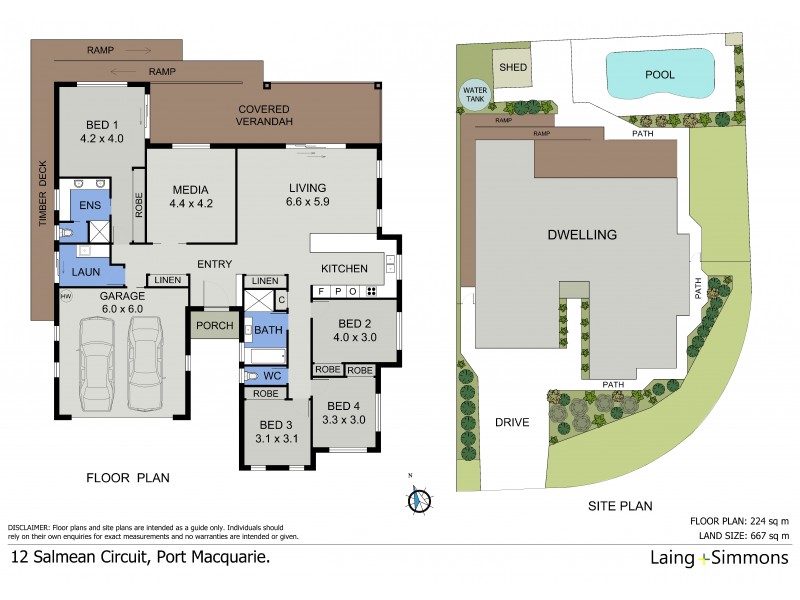 12 Salmean Circuit, Port Macquarie NSW 2444 Floorplan