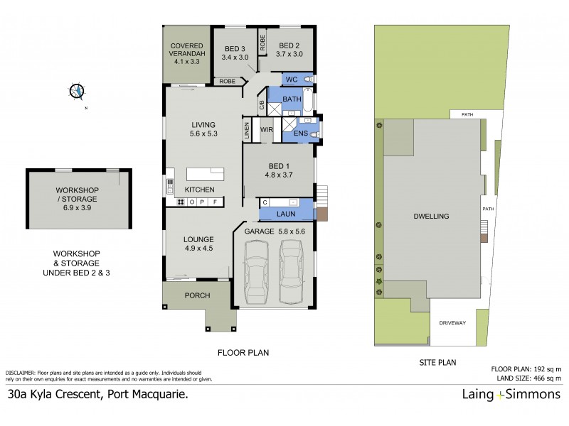 30a Kyla Crescent, Port Macquarie NSW 2444 Floorplan