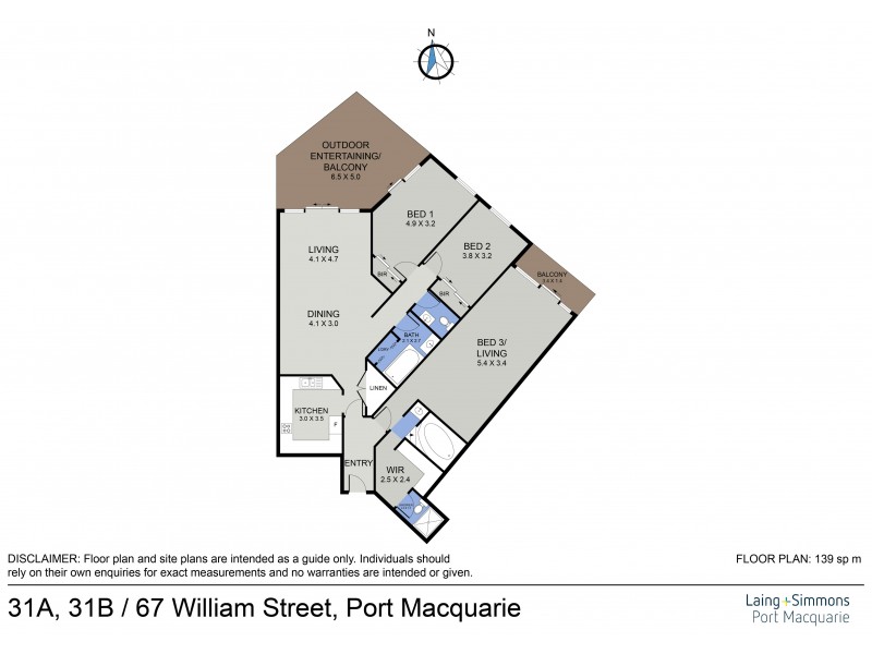 31/67 William Street, Port Macquarie NSW 2444 Floorplan