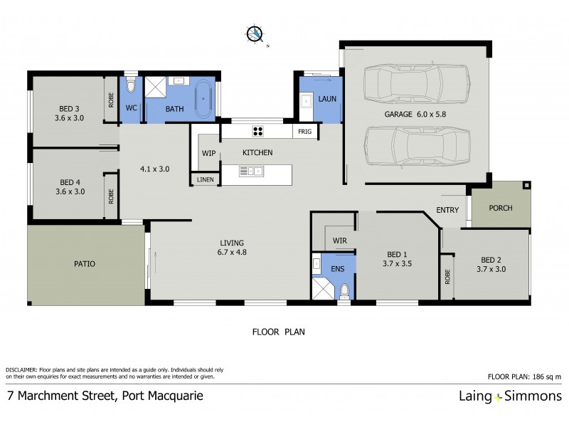 7 Marchment Street, Port Macquarie NSW 2444 Floorplan