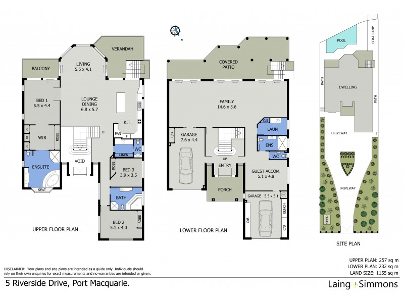 5 Riverside Drive, Port Macquarie NSW 2444 Floorplan