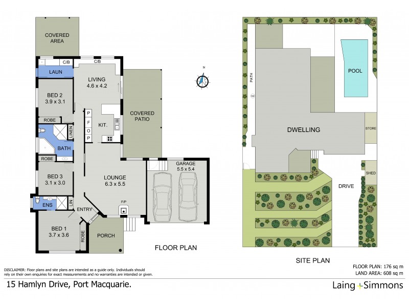 15 Hamlyn Drive, Port Macquarie NSW 2444 Floorplan