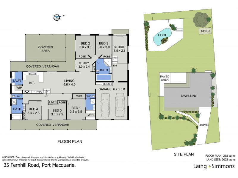 35 Fernhill Road, Port Macquarie NSW 2444 Floorplan