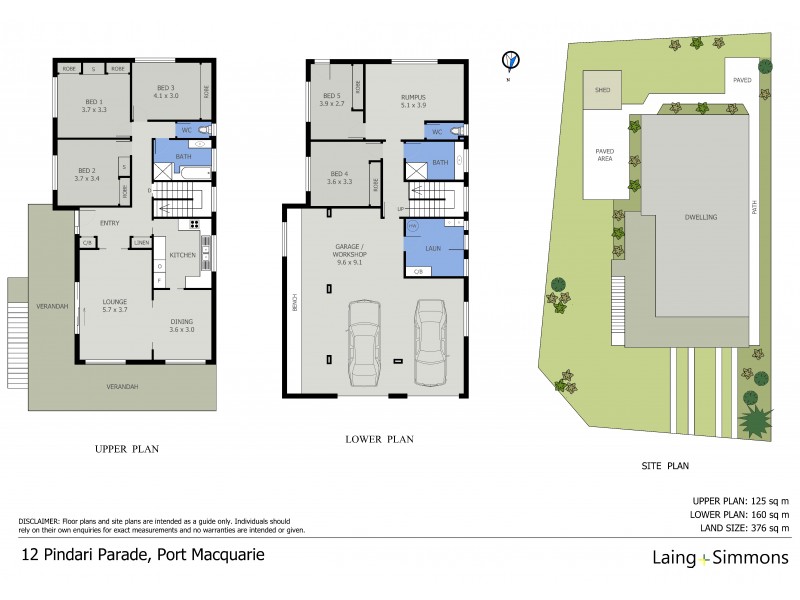 12 Pindari Parade, Port Macquarie NSW 2444 Floorplan
