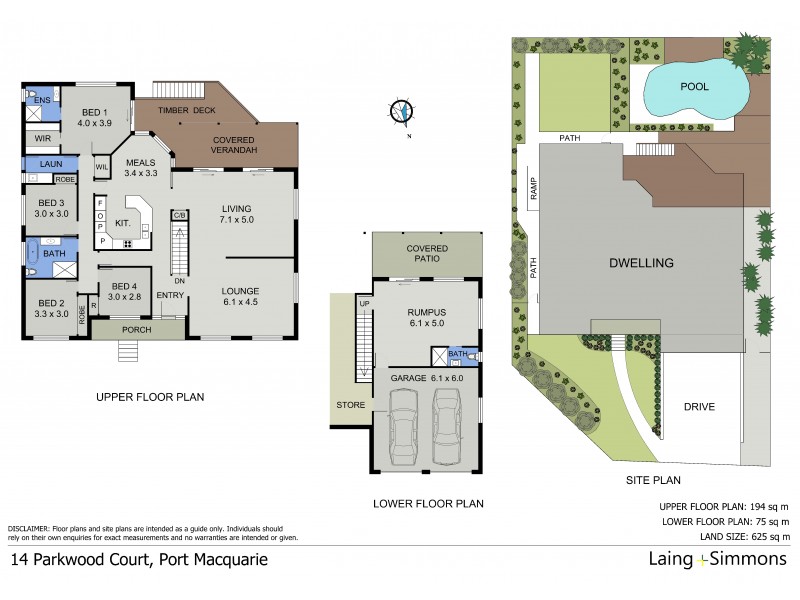 14 Parkwood Court, Port Macquarie NSW 2444 Floorplan