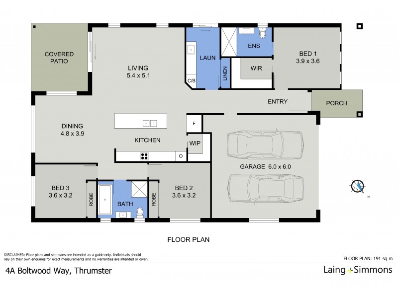4A Boltwood Way, Thrumster NSW 2444 Floorplan