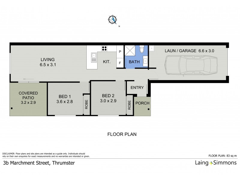 3B Marchment Street, Port Macquarie NSW 2444 Floorplan