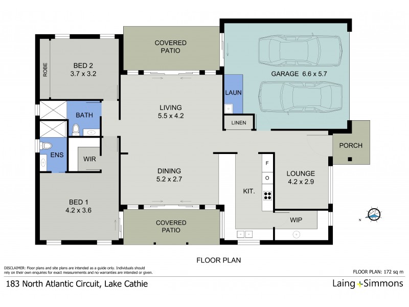 183 North Atlantic Circuit, Lake Cathie NSW 2445 Floorplan