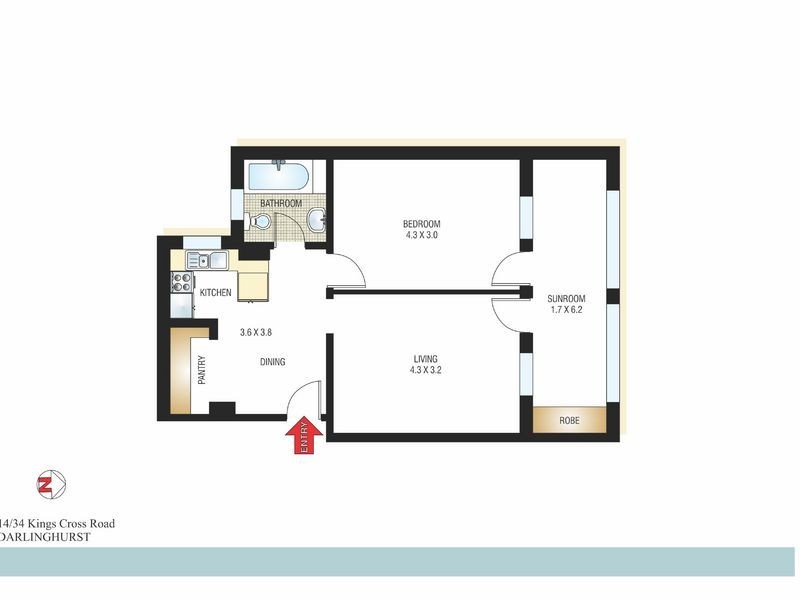 14/34 Kings Cross Road, Potts Point NSW 2011