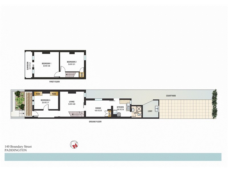 140 Boundary Street, Paddington NSW 2021 Floorplan
