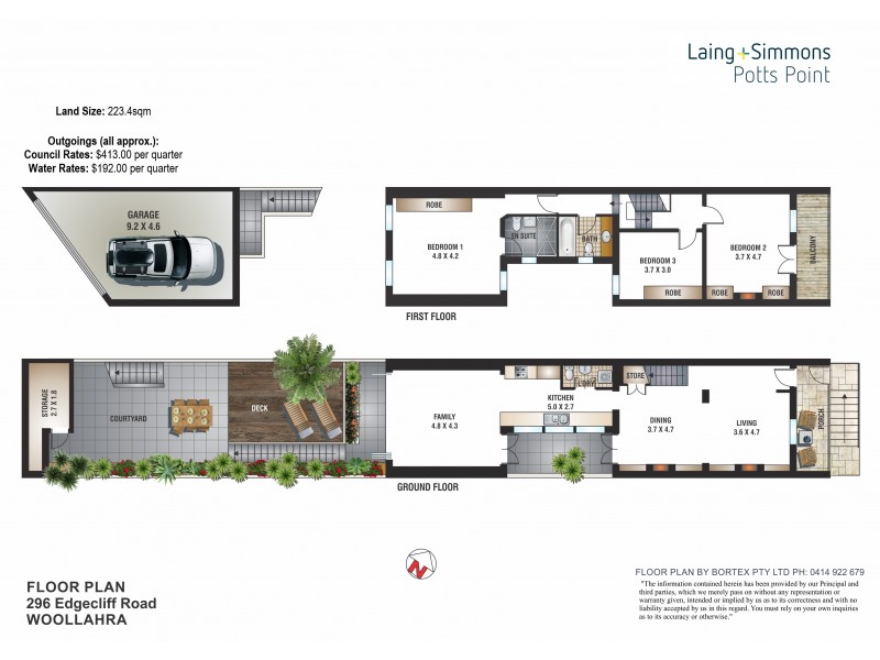 296 Edgecliff Road, Woollahra NSW 2025 Floorplan