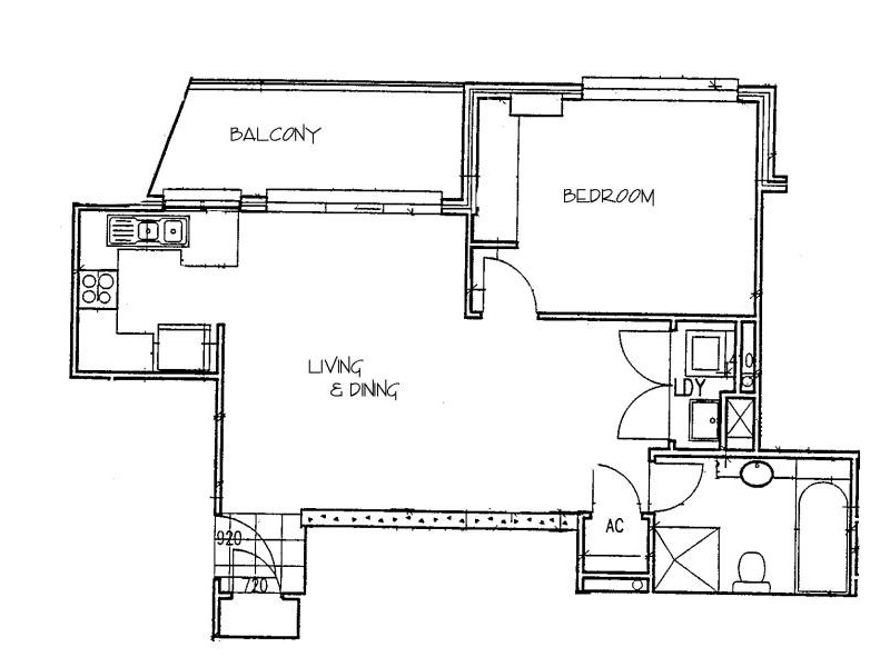 171/158 Day Street, Sydney NSW 2000 Floorplan