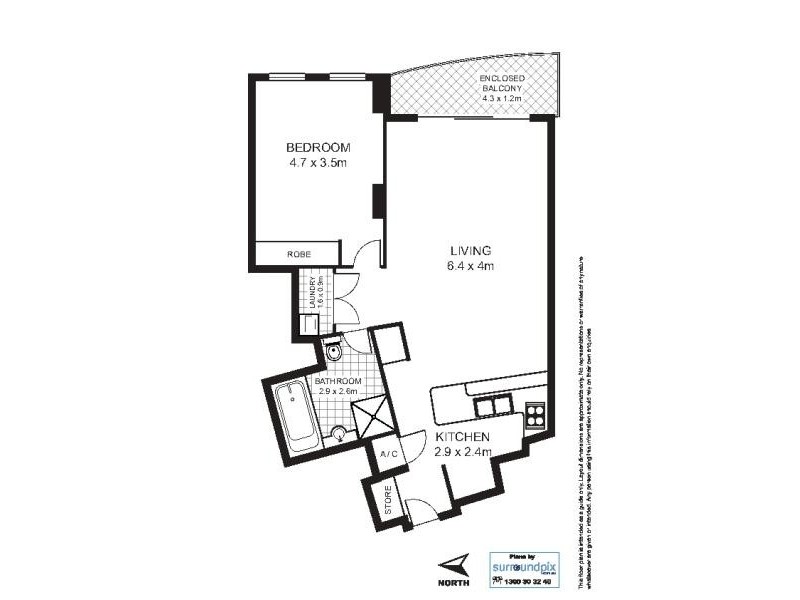 50/289-295 Sussex Street, Sydney NSW 2000 Floorplan