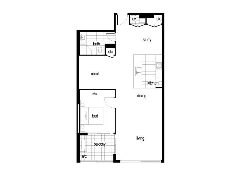 206/55 Norton Street, Ashfield NSW 2131 Floorplan
