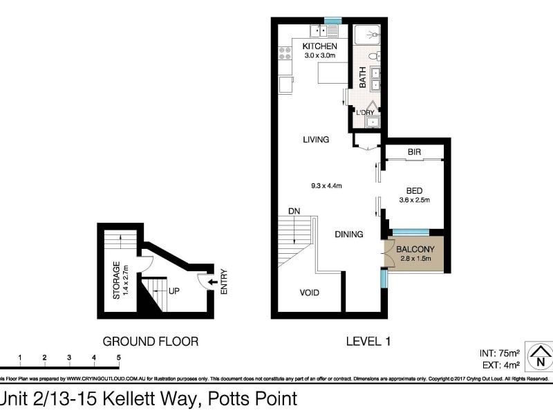 2/13-15 Kellett Way, Potts Point NSW 2011