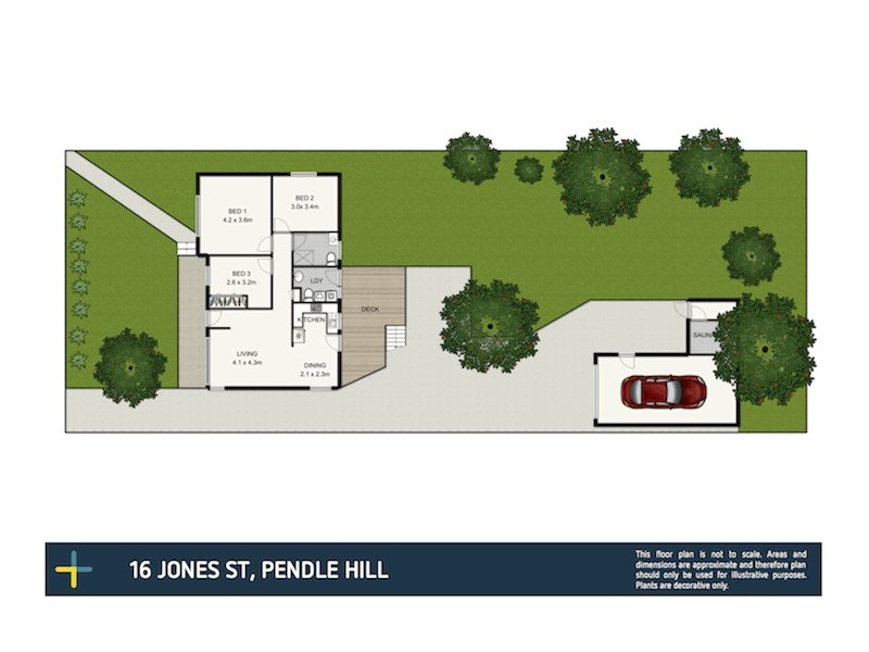 16 Jones Street, Pendle Hill NSW 2145 Floorplan