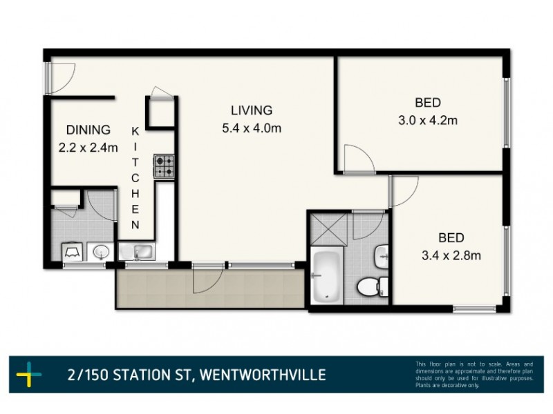 2/150 Station Street, Wentworthville NSW 2145 Floorplan
