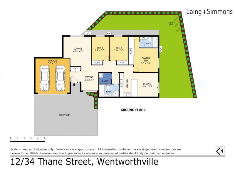 12/34 Thane Street, Wentworthville NSW 2145 Floorplan