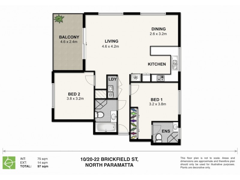 10/20-22 Brickfield Street, North Parramatta NSW 2151 Floorplan