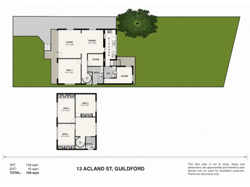 13 Acland Street, Guildford NSW 2161 Floorplan