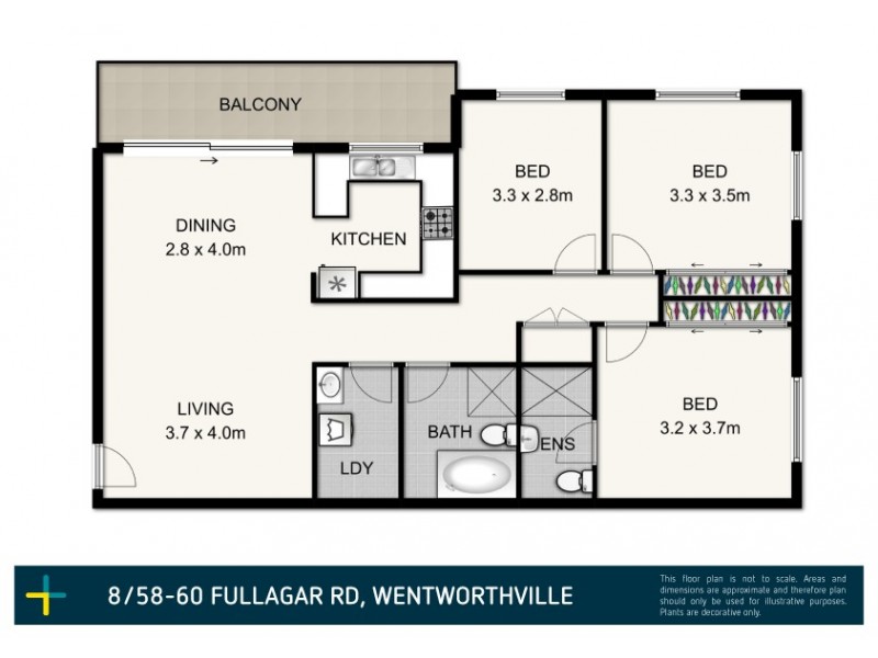 8/58-60 Fullagar Road, Wentworthville NSW 2145 Floorplan