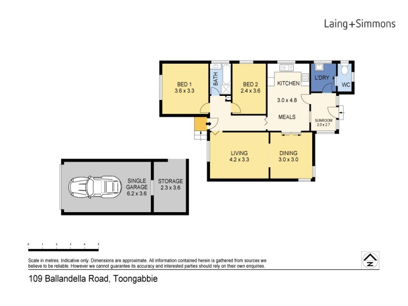 109 Ballandella Road, Toongabbie NSW 2146 Floorplan