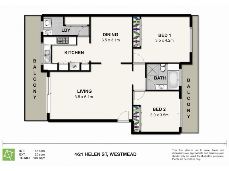 4/21 Helen Street, Westmead NSW 2145 Floorplan