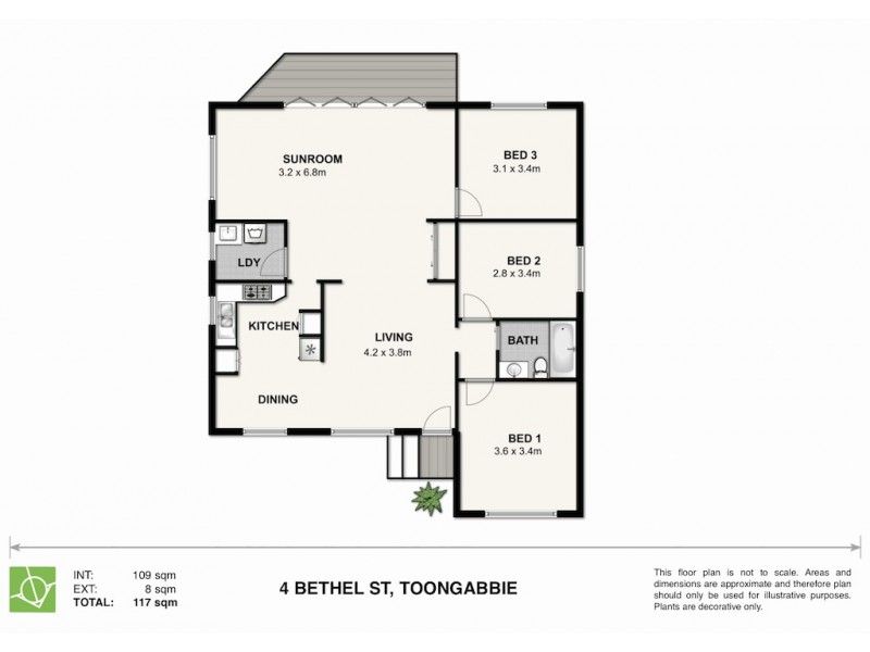 4 Bethel Street, Toongabbie NSW 2146 Floorplan