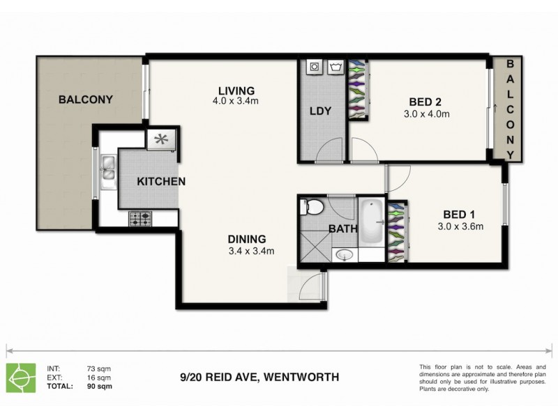 9/20-22 Reid Ave, Westmead NSW 2145 Floorplan