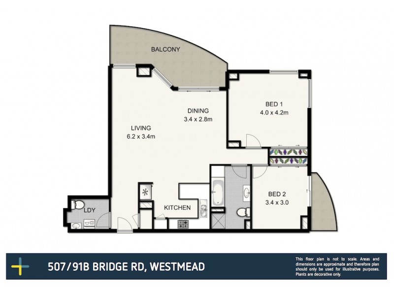 507/91B Bridge Road, Westmead NSW 2145 Floorplan